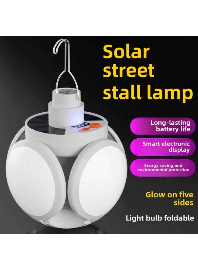 إسكدنيا الطاقة الشمسية لكرة القدم الخفيفة المنزل Led ضوء الطوارئ السوق الليلي التخييم الإضاءة لمبة موفرة للطاقة كرة خفيفة قابلة للطي ضوء-الطاقة:5 - Image 2